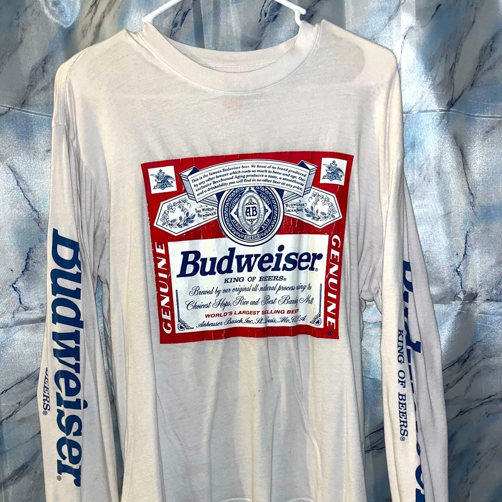 BUDWEISER LONG SLEEVE TEE